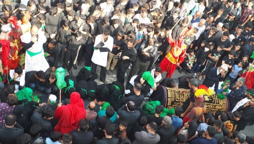 گزارش تصویری/مراسم عزاداری روز عاشورای حسینی در شهرستان زهک  